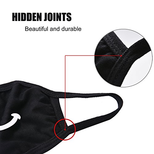 Aniwon Mouth Mask, 9PCS Unisex Cartoon Mask Anti Dust mask Anime Air mask 100% Cotton Face Mask Reusable Mouth Cover Mask for Men and Women
