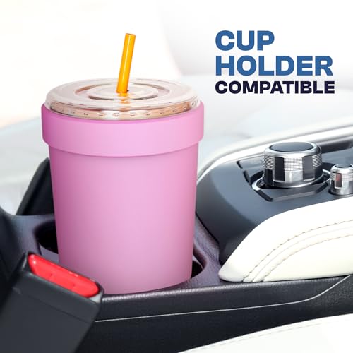 Frost Buddy Togo Buddy 30oz Tumbler - Insulated Stainless Steel (Black) | Double-wall vacuum insulated | Spill-proof flip lid | 18/8 premium stainless steel