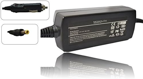 Monolith Industry DC Car Charger Adapter for Panasonic Toughbook Cf-aa1633am; Cf-aa5713am; Cf-aa5803am; Cf-aa6373am; Cf-aa6503am Mil-461f Power Supply Cord