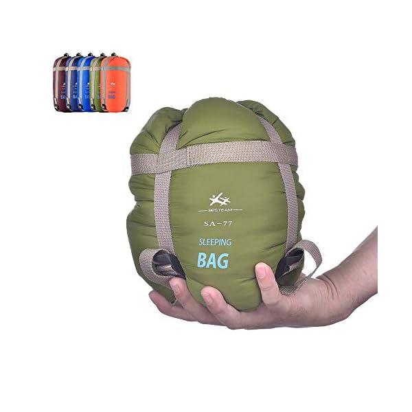 camping backpack with sleeping bag