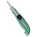 CANARY Heavy Duty Box Cutter Retractable Blade, Safety Corrugated Cardboard Cutter Knife, Made in JAPAN, Green (DC-25)