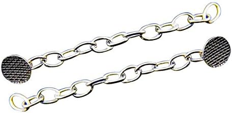 Tangyuan 2Pcs Stainless Steel Dental Orthodontic Traction Chain Auxiliary Traction Device