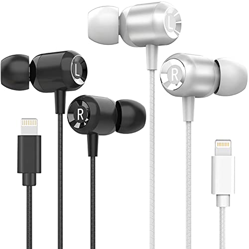 Headphones Earbuds Wired Earphones with Microphone and Volume