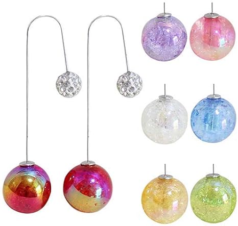 Amazon 火葬灰のためのネックレスペンダント エレガントプリティファッション両面イミテーションパールピアスu字型のクラックイヤリング女性のジュエリー 色名 グリーン 防水火葬ジュエリー Color Green 手元供養用遺骨入れ オンライン通販