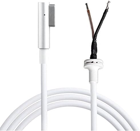 Droya (1-Pack) DC Cable Repair Cord for Macbook Air Pro Magsafe 1 "L-Tip" 45W 60W 85W AC Adapter