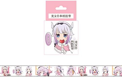 Bohonan Anime Cartoon One Piece and My Hero Academia Paper Tape Sticker Office School Supplies(H24)