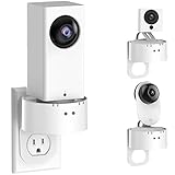 Wyze Cam Wall Mount, Security Surveillance Camera Outlet Wall Mount Stand Holder (Wyze Cam Pan)