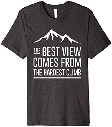 Mens Inspirational, Motivational Graphic Premium Tee T-shirt Large Dark Heather