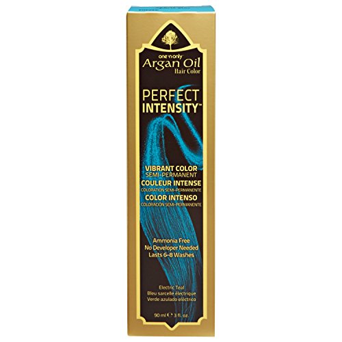 Perfect Intensity Electric Teal Semi Permanent Hair Color