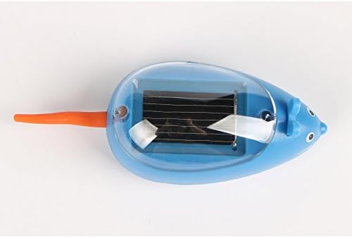 Qinmay Kids Solar Toys Power Energy Solar Mouse Children Teaching Fun Gadget Toy Gift For Kids pet Toys