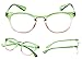 READING GLASSES 5 pack Fashion Readers for Women(One for each color, 2.50)