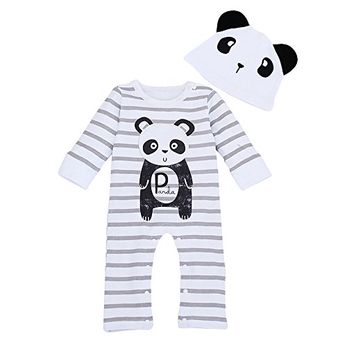 Bebone Baby Cartoon Animal Long Sleeve Romper