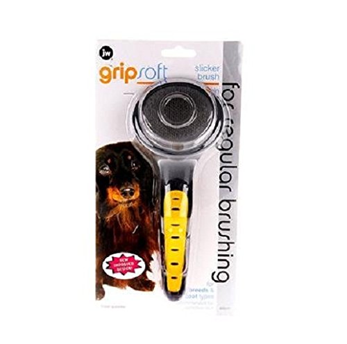 JW Pet Gripsoft Soft Slicker Brush