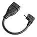 Insten Micro USB OTG to USB 2.0 Adapter Cable Compatible With Samsung Galaxy S7/S6/S6 Edge/Note 4/3