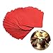 Weyoo 500 Pieces Chocolate Wrappers Candy Wrappers Aluminium Foil Packaging for Homemade Caramel and DIY Candies Decoration Square 4 x 4 Inches (Red)