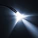 OriGlam 10pcs White LED Light Pre-Wired 5mm Round Top Bulb Lamp 12V 7.8in Prewired For DIY Car Boat Parties