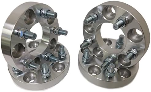 4 WHEEL ADAPTERS USE 5X4.75 WHEELS ON 5X4.5 CAR | 1.25" INCH THICK 12X1.5 STUDS