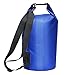Amross 20L Waterproof Dry Bag, Shoulder Strap Included. The Perfect All-Season Waterproof Bag! Kayaking, Boating, Fishing, Camping, Hiking, Severe Weather and More