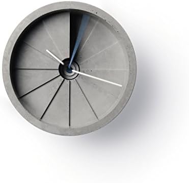 22Design Studio 4th Dimension Wall Clock- Gray/Red Hands