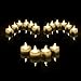 AGPTEK LED Candles Pack of 100 Flameless Tea Lights Electric Candle with Battery, Warm White