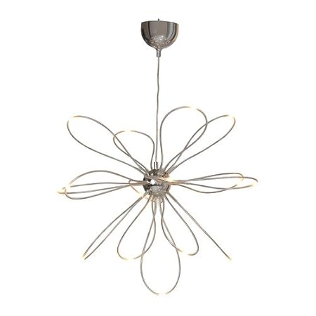 Ikea Onsjo Led Chandelier Chrome Plated Amazon Co Uk Kitchen