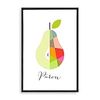 Framed Canvas Wall Art Abstract Colorful Canvas Prints Home Artwork Decoration for Living Room,Bedroom - 16x24 inches