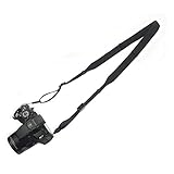 KANJIAN Light Weight Camera Strap can be Washed Universal Shoulder Neck Belt for DSLR Camera-Black