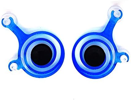 Cyboris Fling Mini Joystick Arcade Game Stick Controller 1 Set(2Pcs)Joypad for Touchscreen iPhone iPad IpoD Andriod Tablet Smart Phone (Blue)