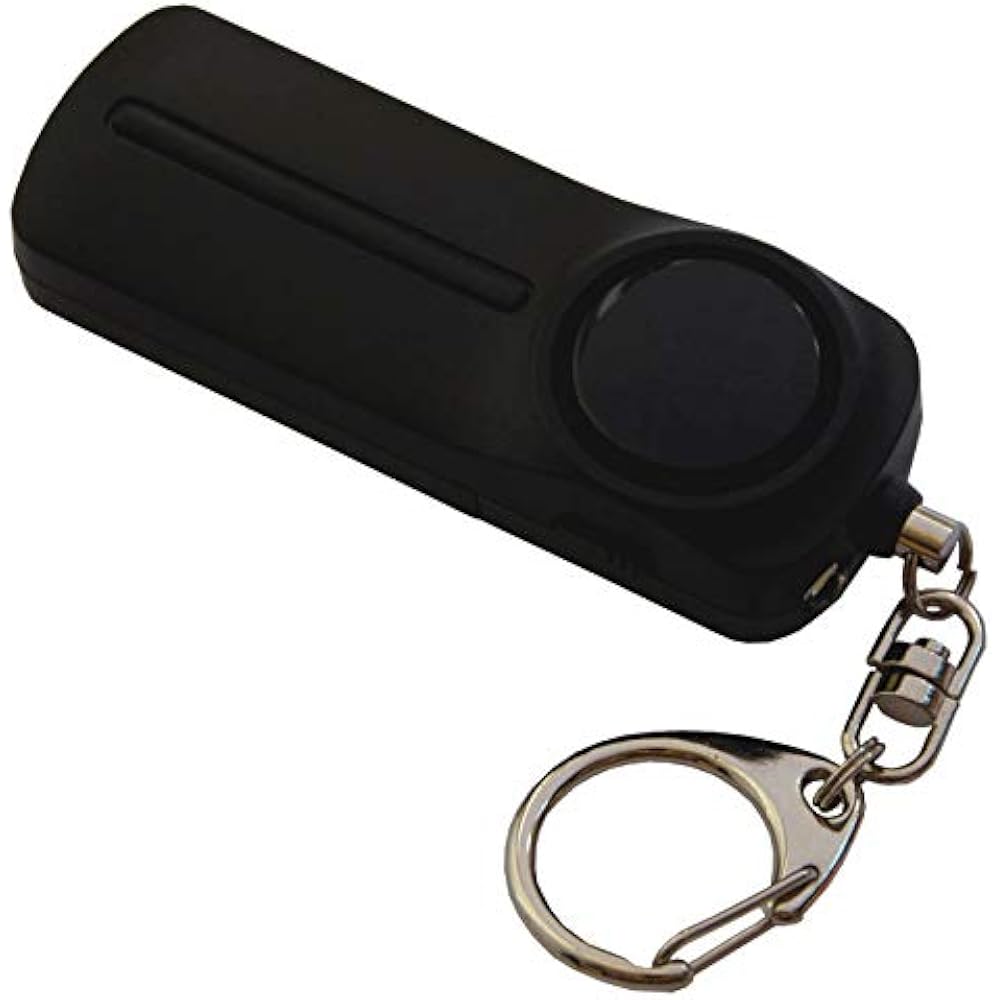 Self Defense Personal Alarm Keychain 130 DB Loud Siren Protection