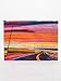 BLUE Q Pouch Jumbo Sunset Highway, 1 EA