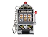 ETOU Mini Slot Machine Keychain (Silver) M.