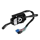 DRU Wiper Column Stalk Switch, Cuque Turn Signal Indicator and Wiper Control Combination Switch for Isuzu NPR NPR NQR Chevy GMC W4500 W5500 8973640740