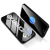 iPhone 8 Plus Case, AICase Tempered Glass Back Case, AICase Supreme Fashion Hard Glass Back Cover Soft TPU Bumper Frame Anti-Fingerprints Protective Case for Apple iPhone 8 Plus/7 Plus(Black)