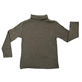 JP Big Girls solid Color Turtleneck 100% Cotton (6-14 Years) Multiple Colors