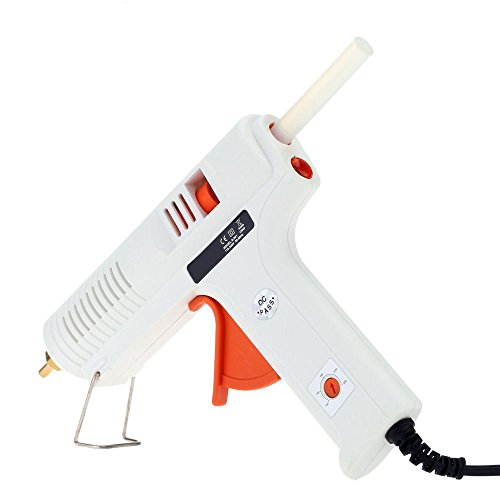 150W Professional Hot Melt Glue Gun, LAFEINA 100-240V Glue Tool 140-220 Degrees Adjustable Temperature Repair Tool