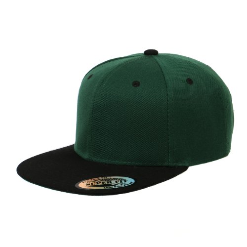 Blank Adjustable Plain Snapback Hats Caps (All Colors)