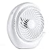 OBOSOE USB Fan, Rechargeable Handheld Desk Personal Small Fan with 360 Degree Rotation for Car, Office, Bedroom,