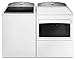 Kenmore 60372 7.4 cu. ft. Electric Dryer with Glass Hamper Door in White -Work with Alexa, includes delivery and hookup