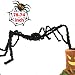 6.5ft Large Halloween Decorations Outdoor Spider Posable Furry Black Giant Scary Fuzzy Spiders Outside Indoor Yard Wed Decor Party Favor primary