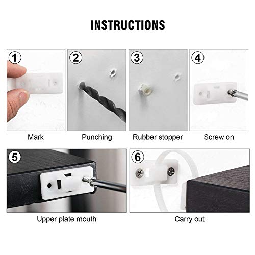 Furniture Straps 12 Set Nylon Anti-Tip Furniture Anchor Straps, Safety Furniture Wall Anchors for Baby Proofing & Pet Protecting, Bolts & Hardware Included (12)