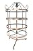 4 Tiers Copper Color Rotating 92 Pairs Earring Holder ~Necklace Organizer Stand ~ Jewelry Stand Display Rack Towers