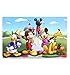 NEILDEN Disney Puzzle in a Metal Box 60 Pieces Jigsaw Puzzles for Kids Ages 4-8 for Children Learning Educational Puzzles for Boys and Girls (Mickey Mouse)