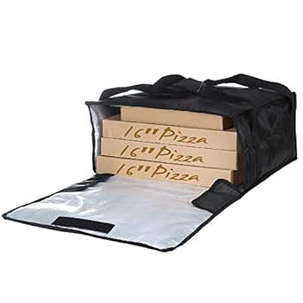 Amazon Com Polyester Insulated Pizza Food Delivery Bag