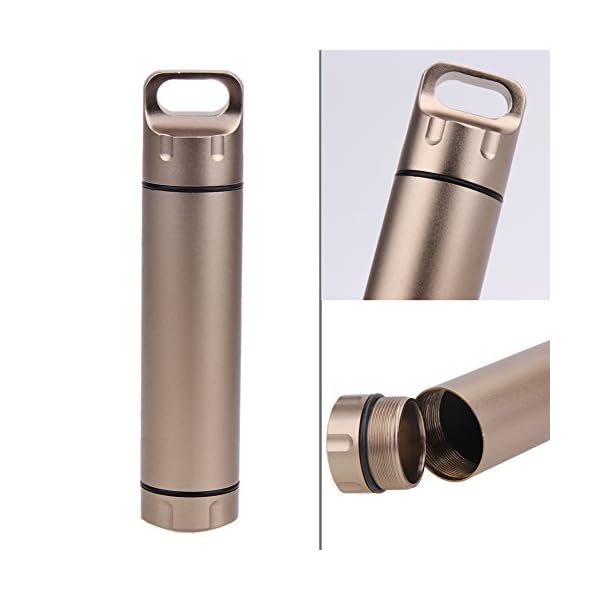 Awakingdemi-Survival-Pill-Match-Case-Box-ContainerWaterproof-Case-Container-Seal-Bottle-Holder-Survival-EDC-Emergency-Tools