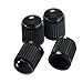 Outus 20 Pack Tyre Valve Dust Caps for Car, Motorbike, Trucks, Bike, Bicycle (Black)