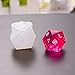 Flosky 7 Shapes Dice Fillet Square Triangle Dice Mold Dice Digital Game Silicone Mould