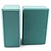 Peace Yoga Foam Exercise Blocks Turquoise [9” x 6” x 4”] (2 Pack)