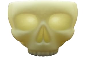 3D Printed Glow in The Dark Skull Bowl