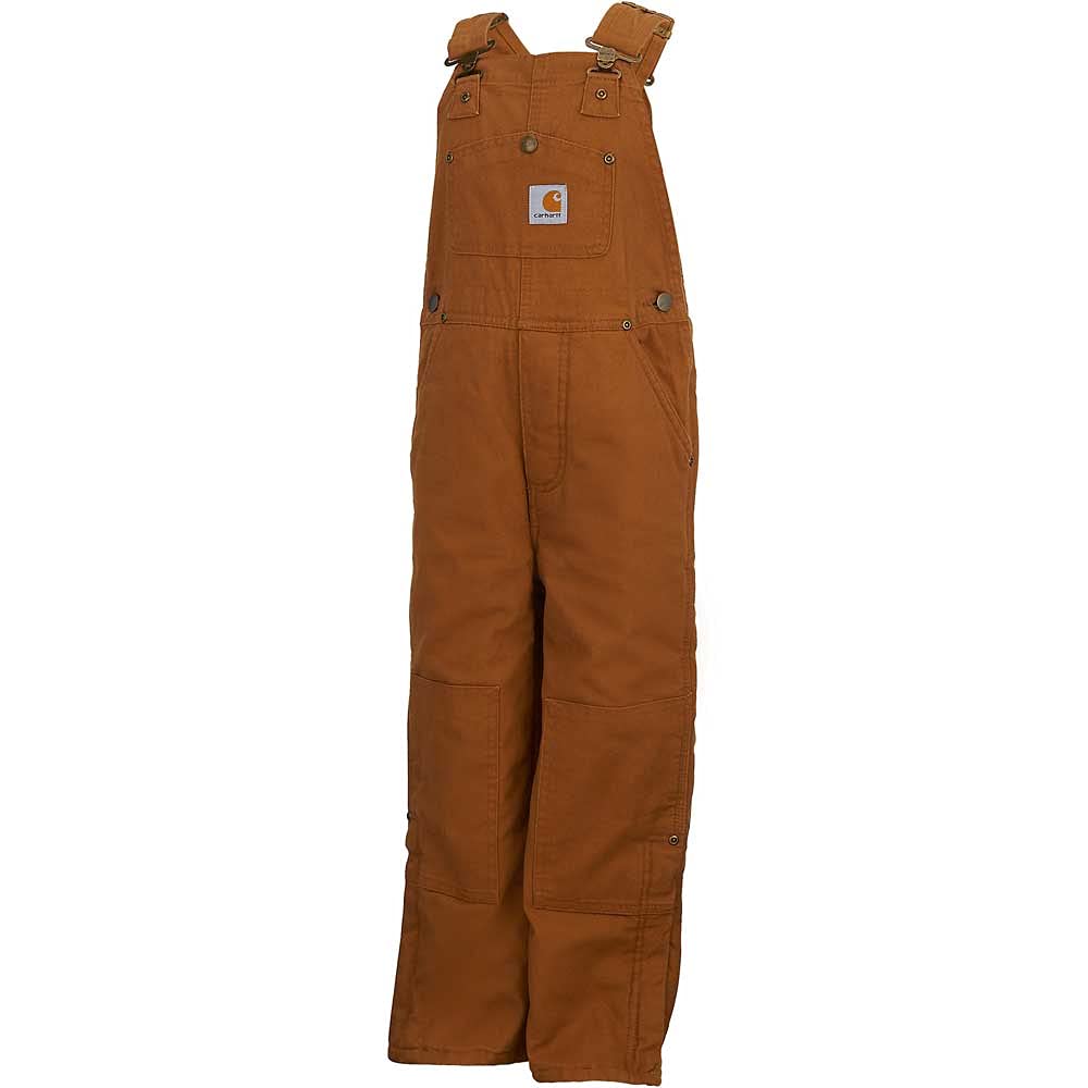 Carhartt Kid's CM8603 Washed Duck Bib Overall - Boys