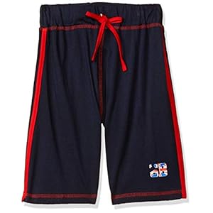 GAME BEGINS Boys Sporty Shorts for Regular fit (GBS31165XXBSRT-NAVY- Navy_18)